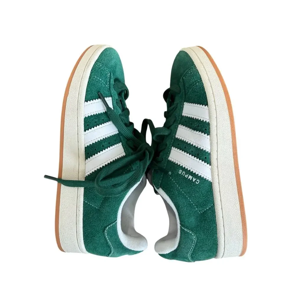 Adidas Campus 00s Dark Green Suede Gum Sneakers H03472 Men’s 6.5 Women’s 7.5